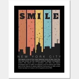 retro smile Posters and Art